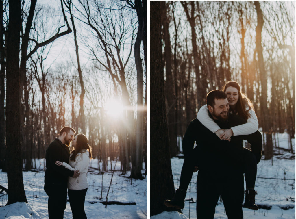 Maybury State Park Engagement Session